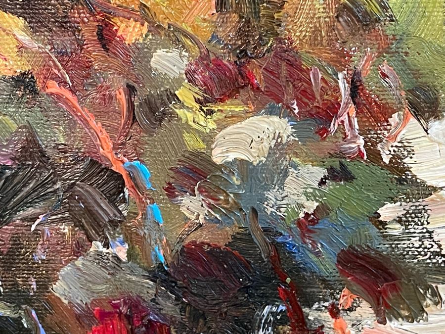 Framed Original Oil Painting On Canvas With Certificate Of Authenticity 24 X 20 [Photo 8]