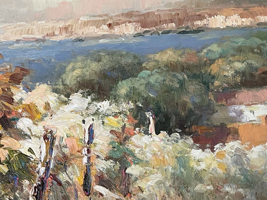 Framed Original Oil Painting On Canvas With Certificate Of Authenticity 24 X 20 [Photo 10]