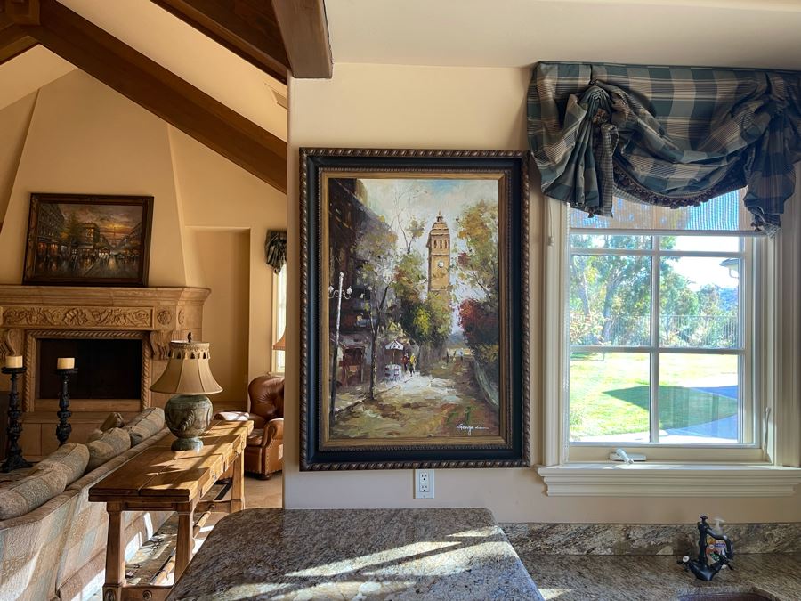 Framed Painting On Canvas 2' X 3' [Photo 2]