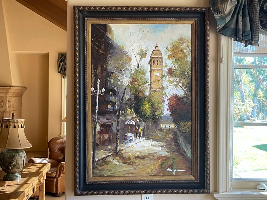 Framed Painting On Canvas 2' X 3' [Photo 1]