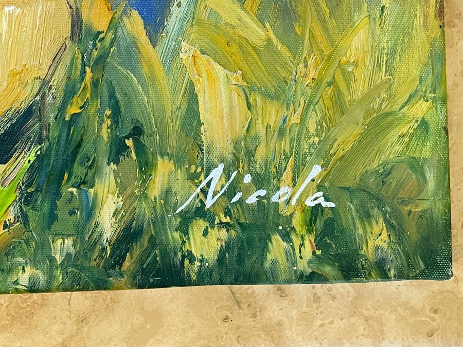 Original Rooster Painting On Canvas 24 X 20 [Photo 6]