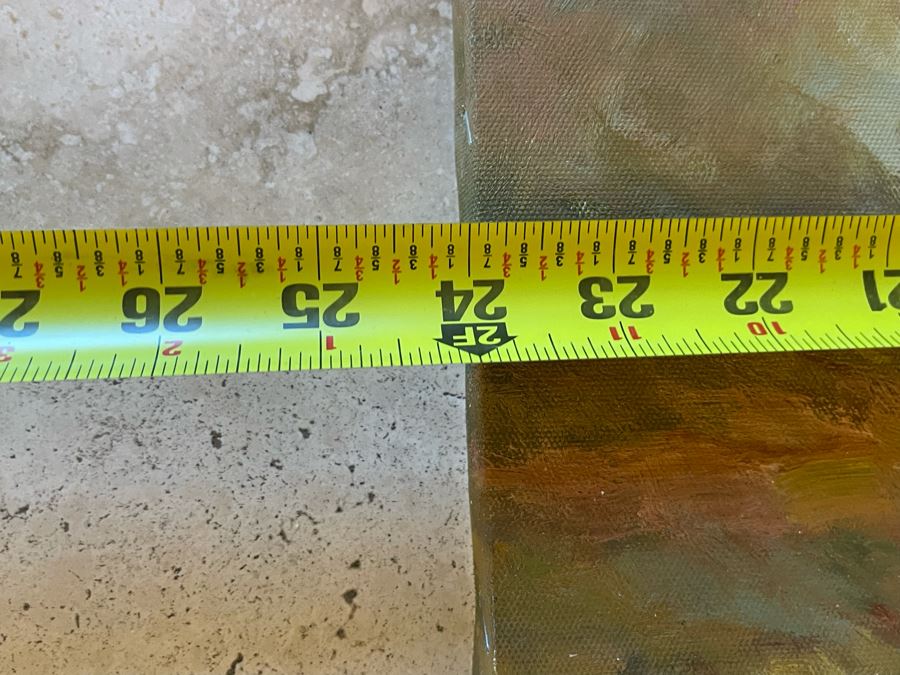 Original Rooster Painting On Canvas 24 X 20 [Photo 6]