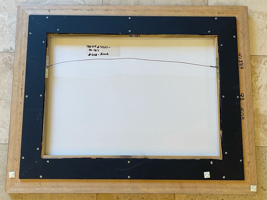 Stephen F. Verona Limited Edition Framed Canvas Print Of French Restaurant Le Petit Zinc Signed And Numbered 28 X 20 [Photo 11]