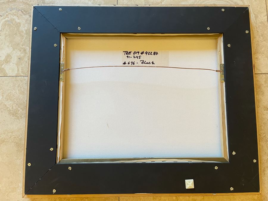 Framed Canvas Print Of Paris France Restaurant 20 X 16 [Photo 11]