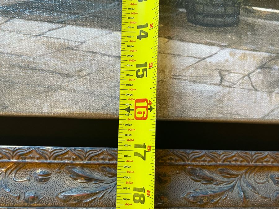 Framed Canvas Print Of Pub 23 X 16 [Photo 6]