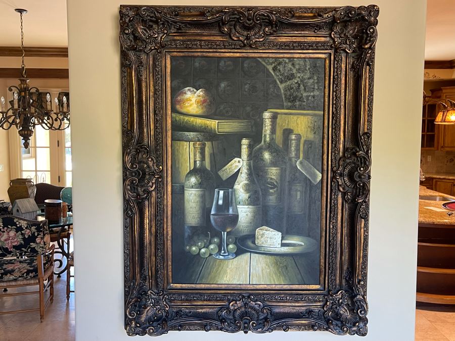 Beautifully Framed Still Life Canvas Print 2' X 3' [Photo 2]