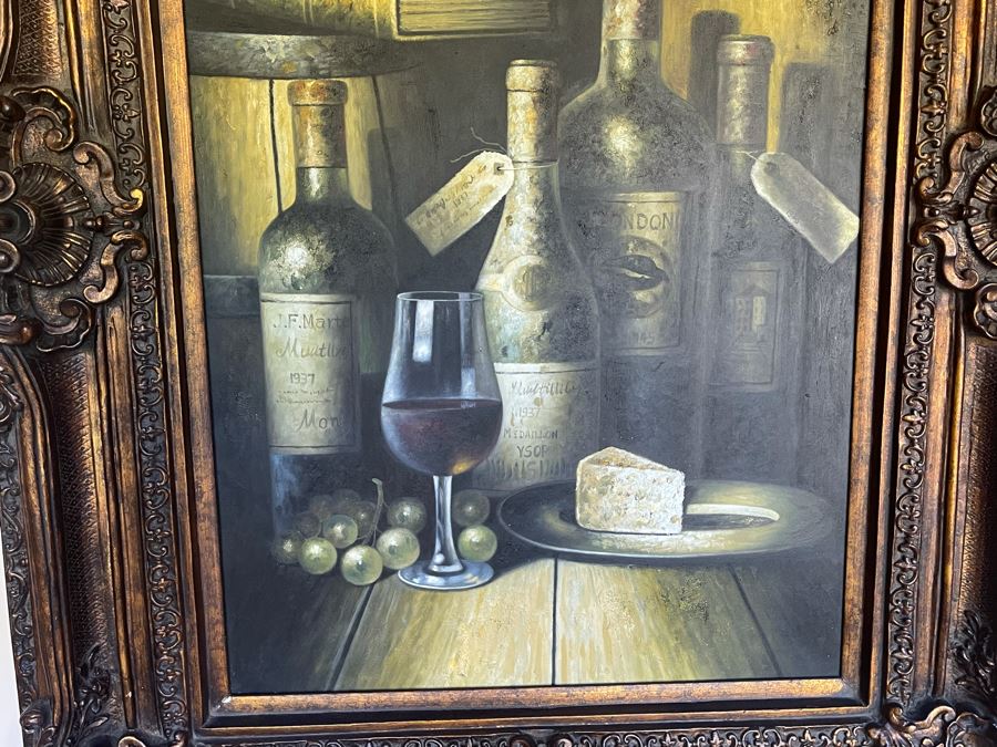 Beautifully Framed Still Life Canvas Print 2' X 3' [Photo 3]