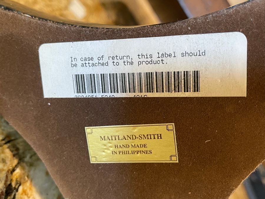 Maitland-Smith Metal Book Display Stand With Marble Base 15W X 23H And French By Design Book [Photo 10]