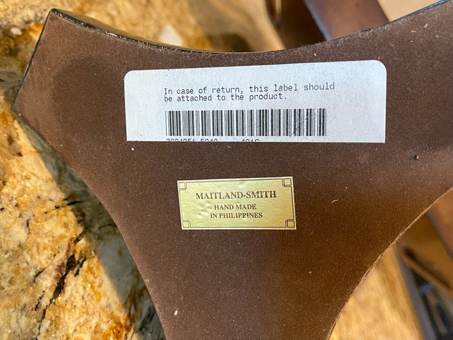 Maitland-Smith Metal Book Display Stand With Marble Base 15W X 23H And French By Design Book [Photo 12]