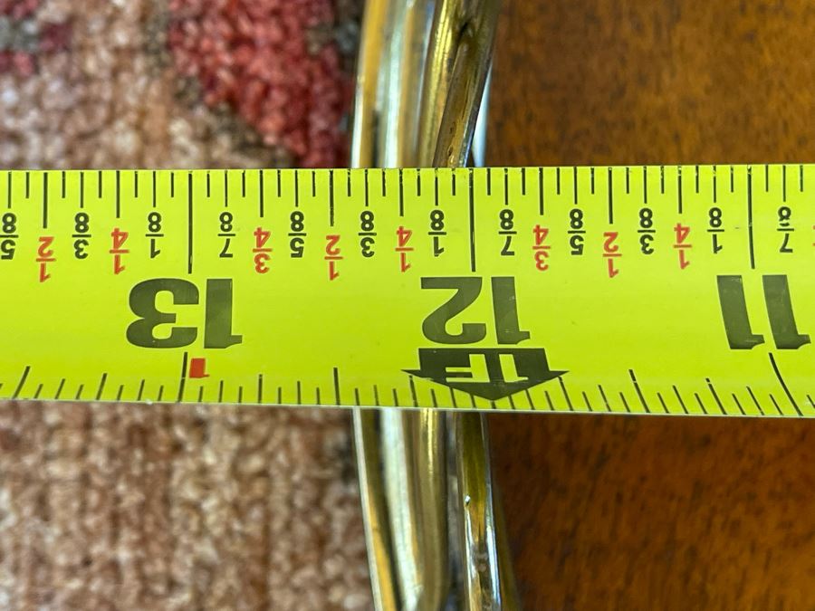 La Barge Oval Wooden And Metal Tray 14 X 12 [Photo 6]