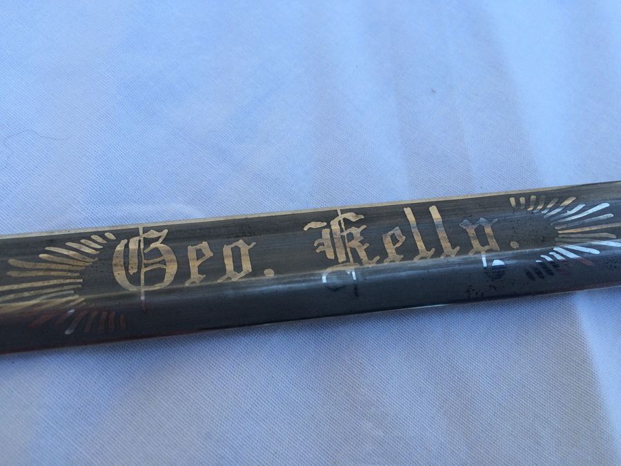 California Knights Templar Sword Masonic by J H Wilson Phila [Photo 36]