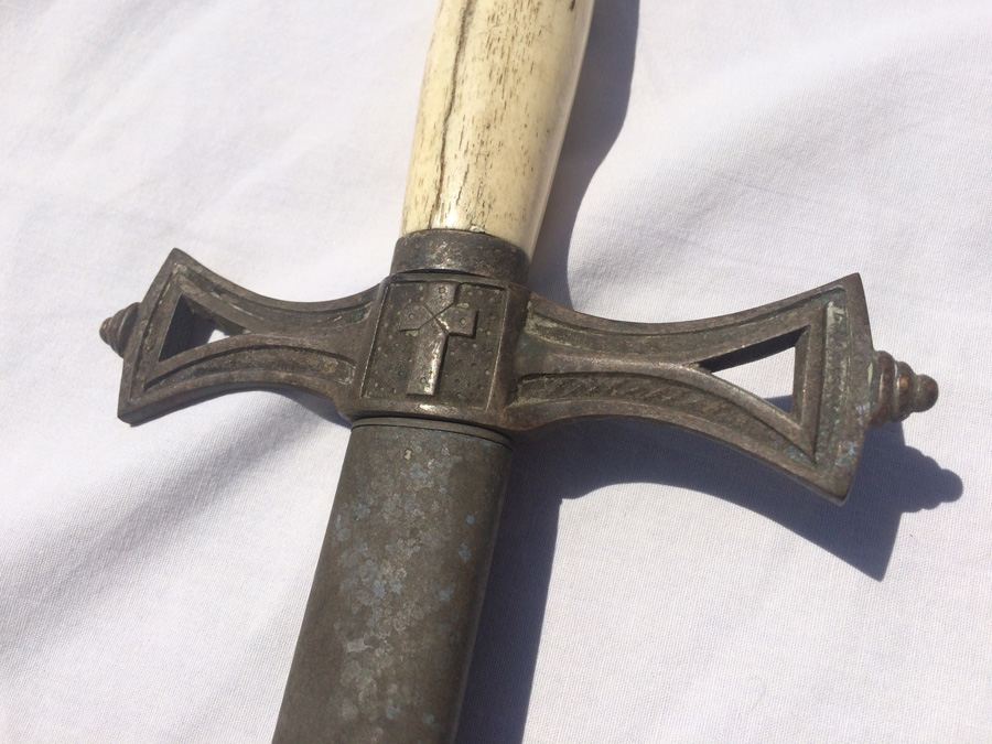 California Knights Templar Sword Masonic by J H Wilson Phila [Photo 11]