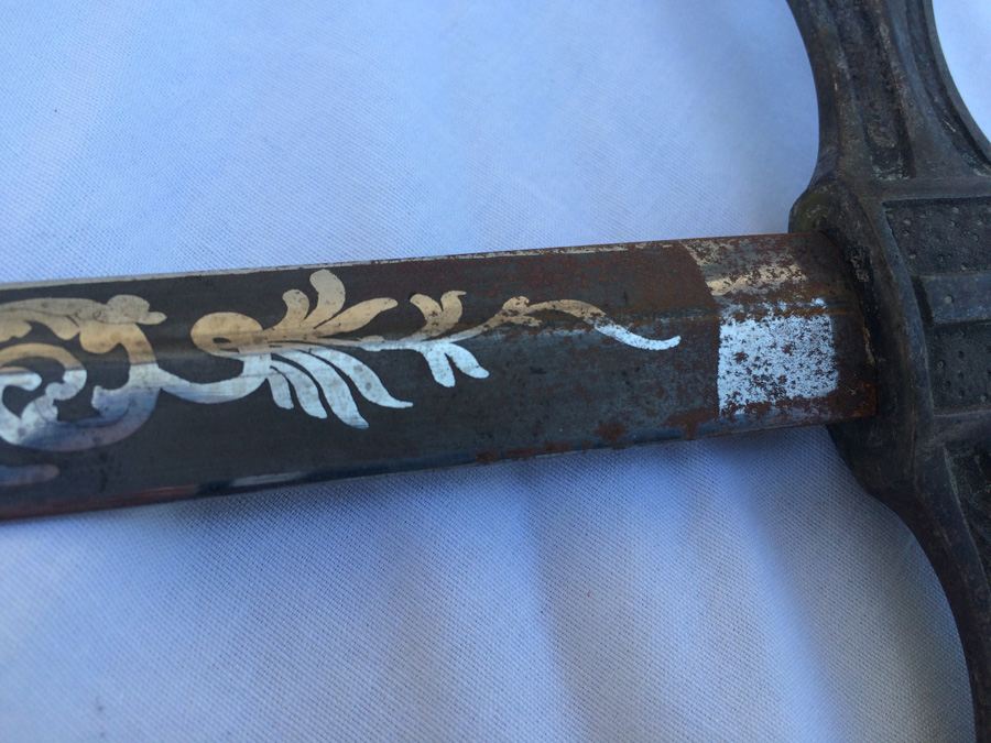 California Knights Templar Sword Masonic by J H Wilson Phila [Photo 39]