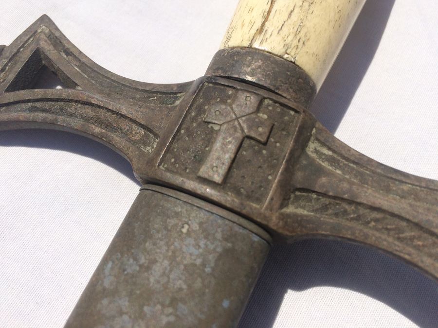 California Knights Templar Sword Masonic by J H Wilson Phila [Photo 14]