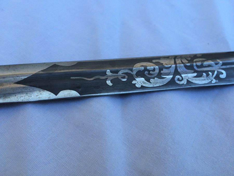 California Knights Templar Sword Masonic by J H Wilson Phila [Photo 44]