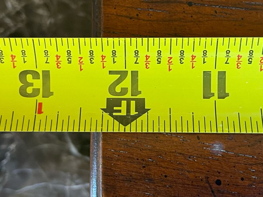 Vintage Wooden Accent Box 12W X 8D X 4H Retails $105 [Photo 8]