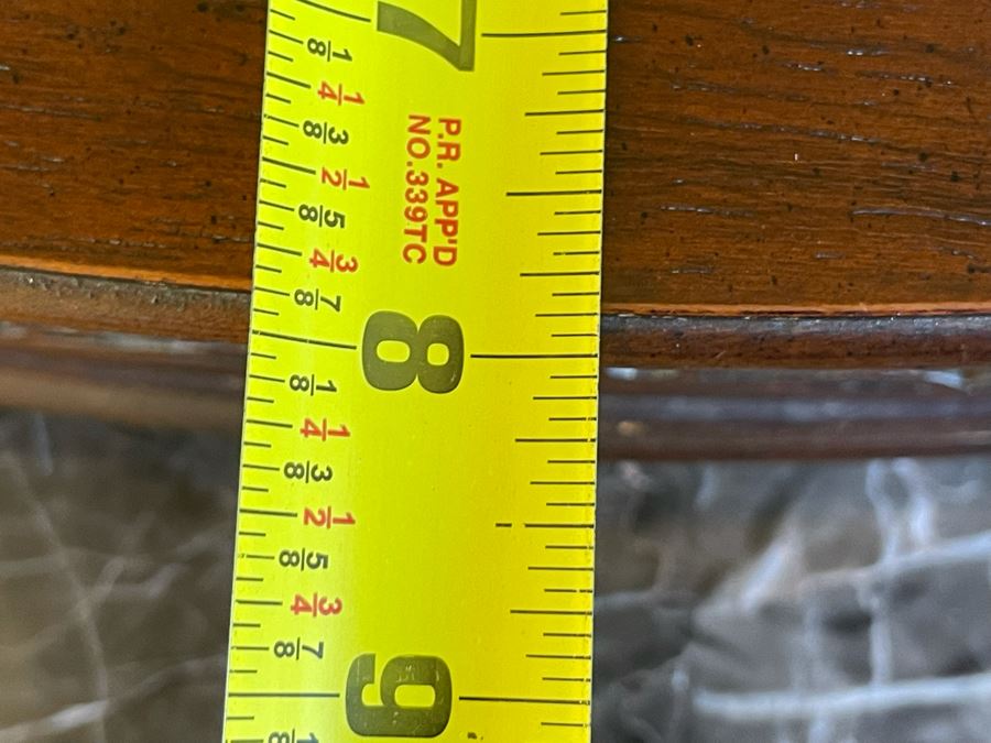 Vintage Wooden Accent Box 12W X 8D X 4H Retails $105 [Photo 9]