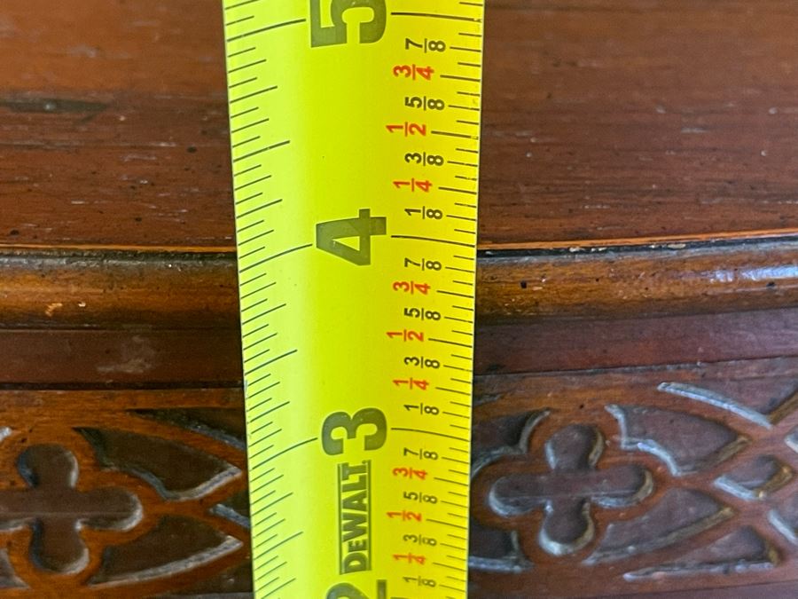 Vintage Wooden Accent Box 12W X 8D X 4H Retails $105 [Photo 10]