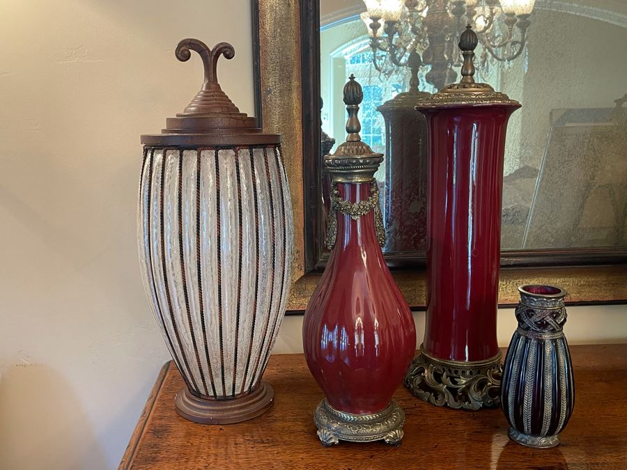 Home Decor Accent Lot (4 Items) 22H [Photo 2]