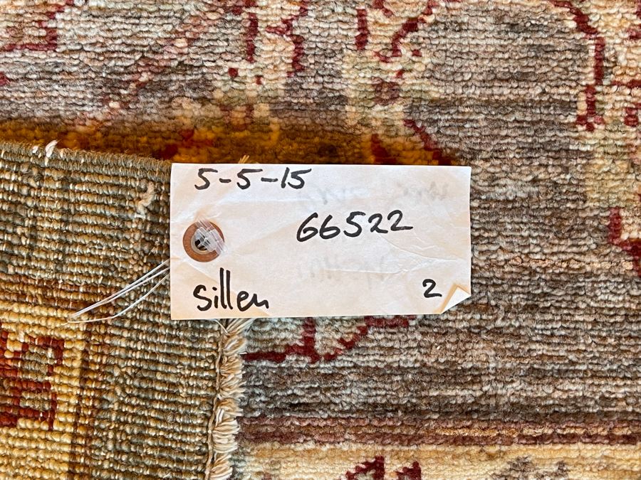 JUST ADDED - Large Hand Knotted Persian Area Rug Made In Pakistan 14’ X 10’3” [Photo 15]