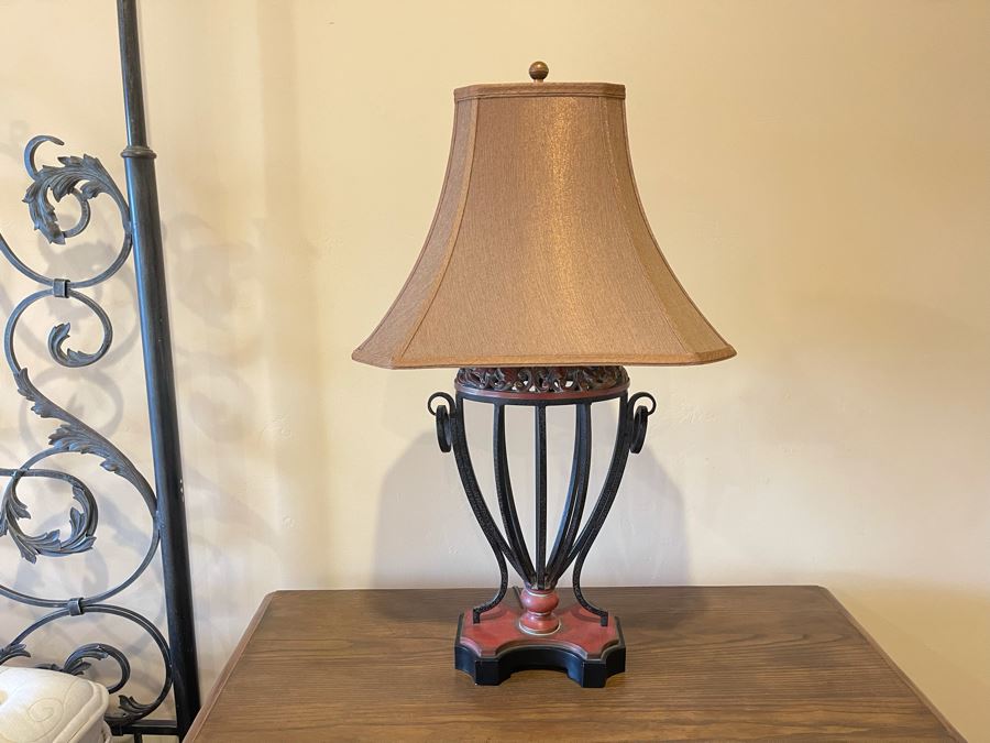 JUST ADDED - Metal Table Lamp 35H