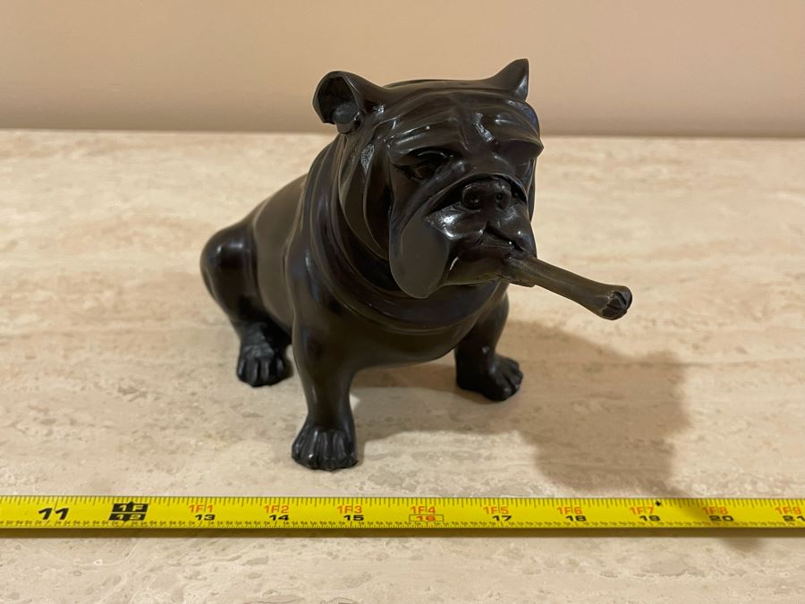 JUST ADDED - Metal Bulldog Figurine 9W [Photo 4]