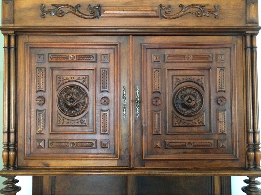Victorian Buffet, Carved, Excellent [Photo 4]