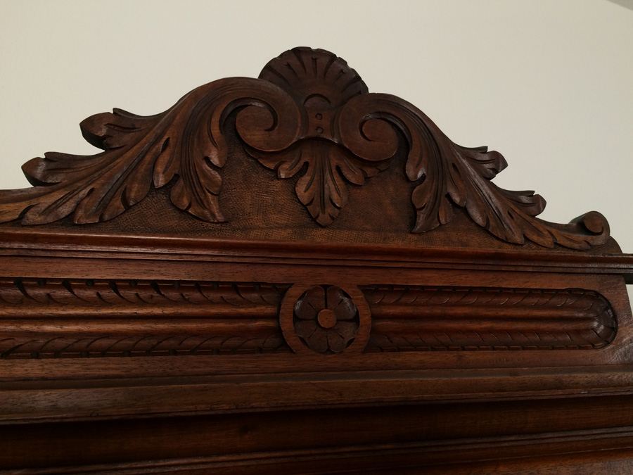 Victorian Buffet, Carved, Excellent