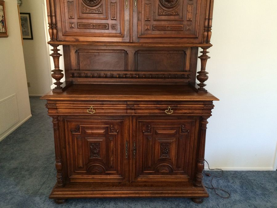 Victorian Buffet, Carved, Excellent [Photo 2]