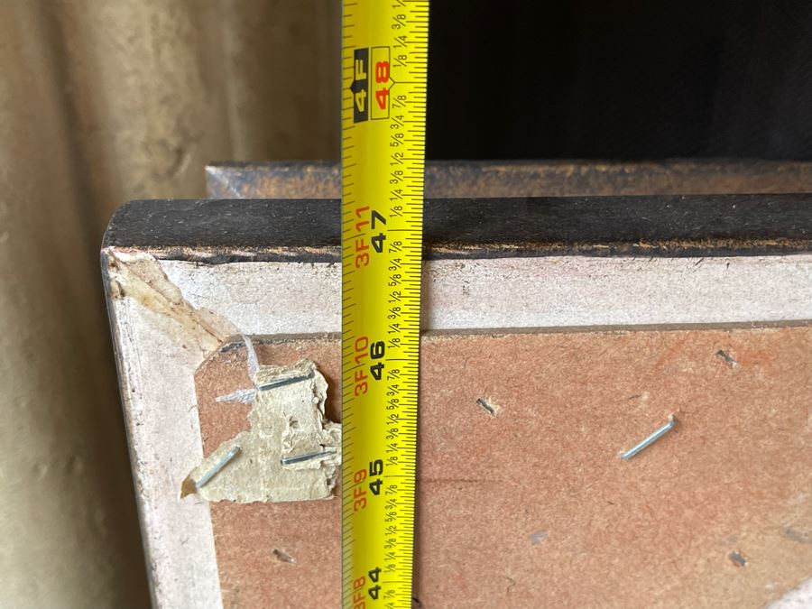 JUST ADDED - Large Framed Original Oil Painting On 4' X 3' Canvas Of Venetian Canal Scene With Certificate Of Authenticity [Photo 17]