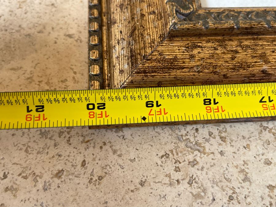 JUST ADDED - Pair Of Hand Signed Framed Prints By C. Winterle Olson 20 X 20  [Photo 9]