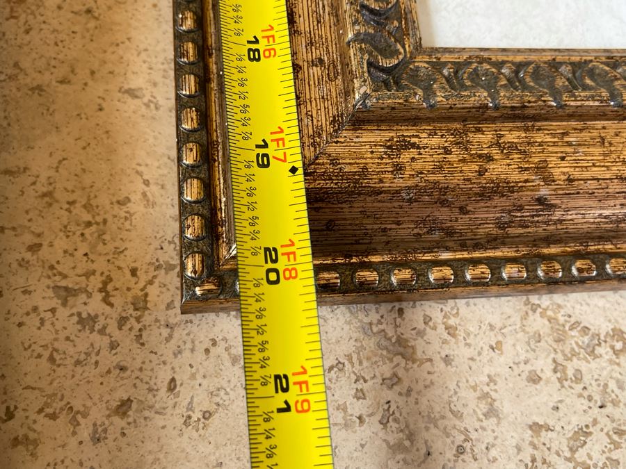 JUST ADDED - Pair Of Hand Signed Framed Prints By C. Winterle Olson 20 X 20  [Photo 10]