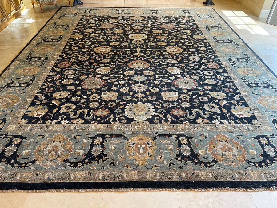 JUST ADDED - Large Hand Knotted Persian Area Rug 17’ X 13’5” [Photo 2]