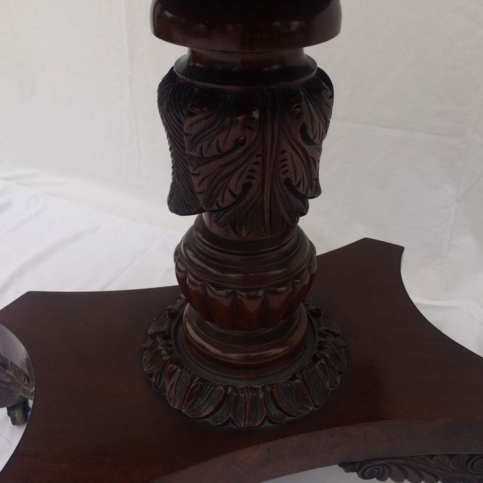 Empire Two Drawer Sewing Stand, Mahogany. [Photo 26]