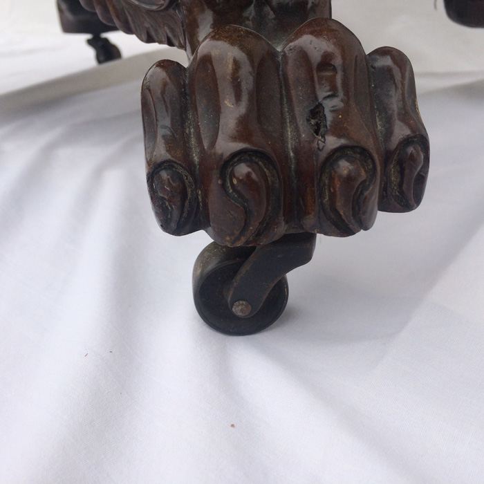 Empire Two Drawer Sewing Stand, Mahogany. [Photo 10]