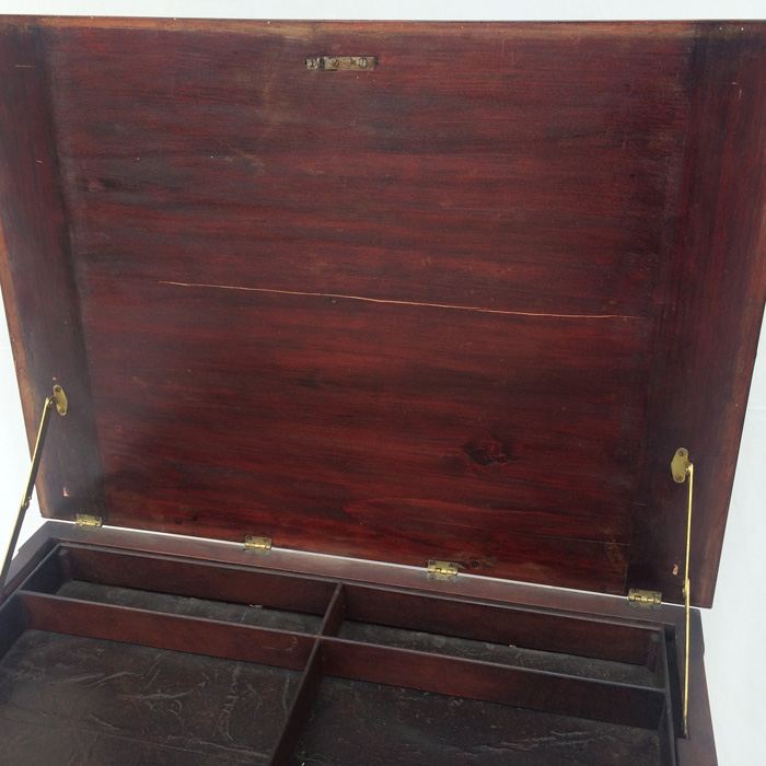 Empire Two Drawer Sewing Stand, Mahogany. [Photo 21]