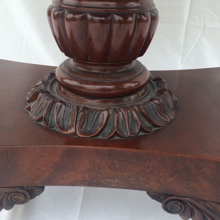 Empire Two Drawer Sewing Stand, Mahogany. [Photo 7]