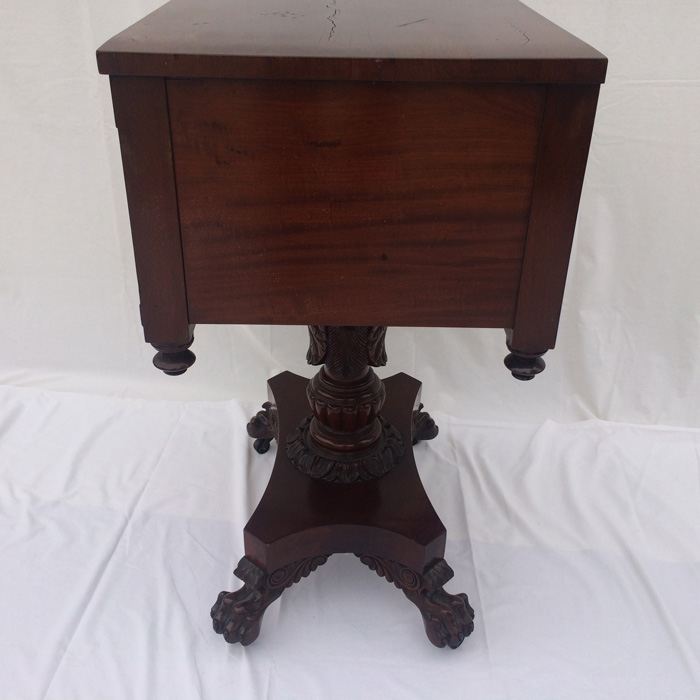 Empire Two Drawer Sewing Stand, Mahogany. [Photo 23]