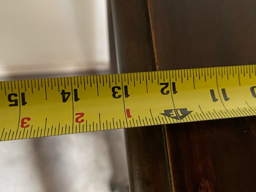 JUST ADDED - Wooden Pedestal Table Fern Stand 13W X 13D X 36H [Photo 6]