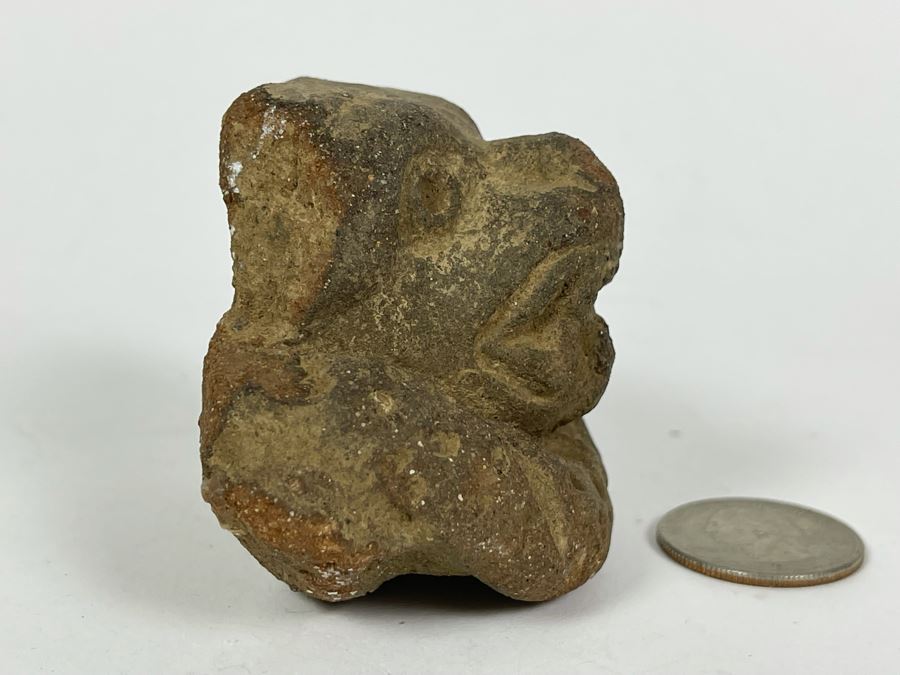 Old Carved Stone Artifact 3W X 2D X 2.5H [Photo 4]