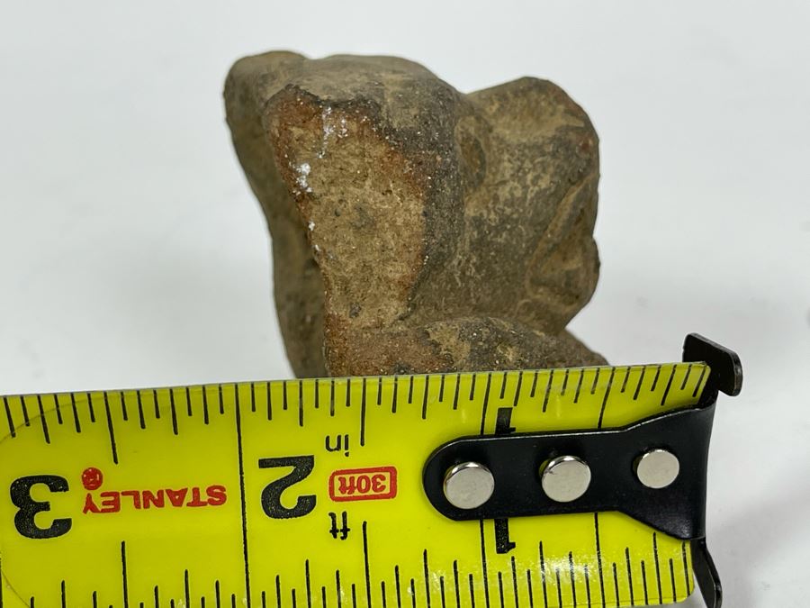 Old Carved Stone Artifact 3W X 2D X 2.5H [Photo 12]