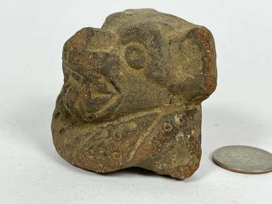 Old Carved Stone Artifact 3W X 2D X 2.5H [Photo 5]