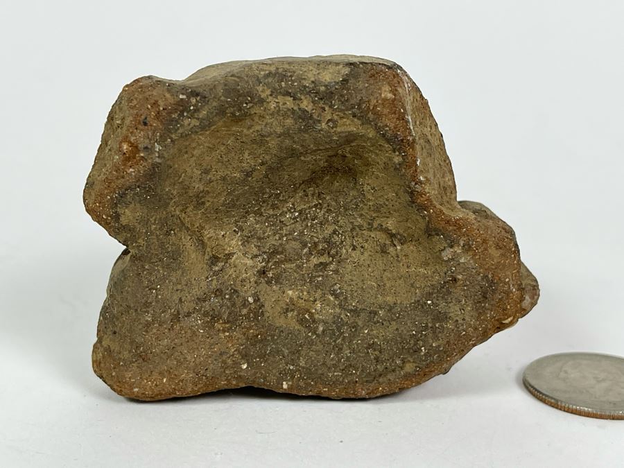 Old Carved Stone Artifact 3W X 2D X 2.5H [Photo 6]