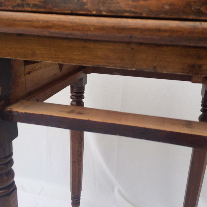 Antique Primitive End Table, Single Drawer [Photo 8]