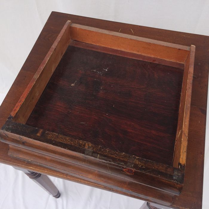 Antique Primitive End Table, Single Drawer [Photo 7]