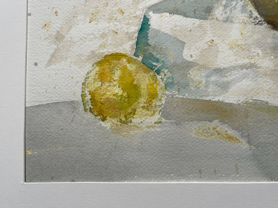 Original Jean Klafs Abstract Still Life Watercolor Painting On Paper 17 X 23 [Photo 7]