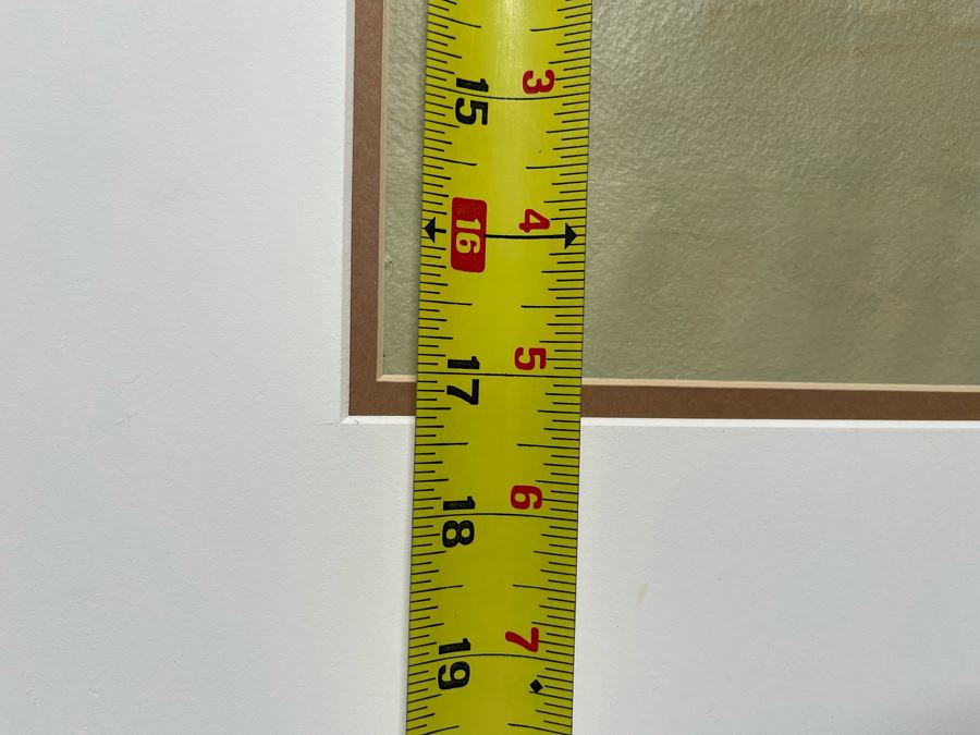 Original Jean Klafs Abstract Painting On Paper 23 X 17 [Photo 9]