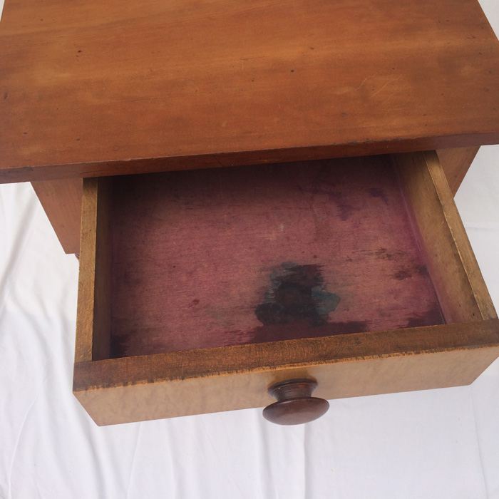 Antique Maple Single Drawer End Table [Photo 13]