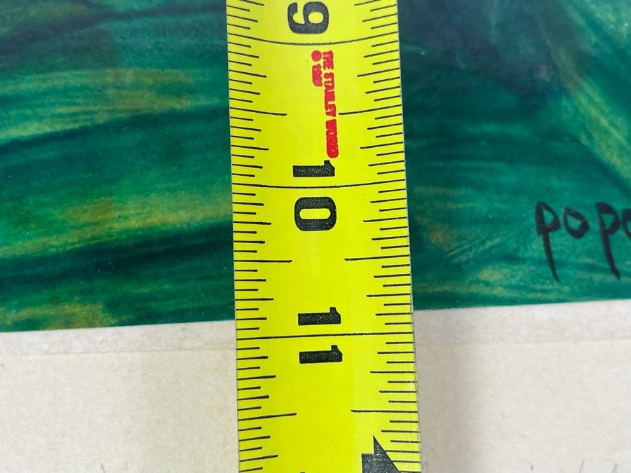 Original Stella Popowski Abstract Artwork With Artist Notes Titled 'It Doesn't Matter Who's Right But What's Right' 8 X 11 [Photo 15]