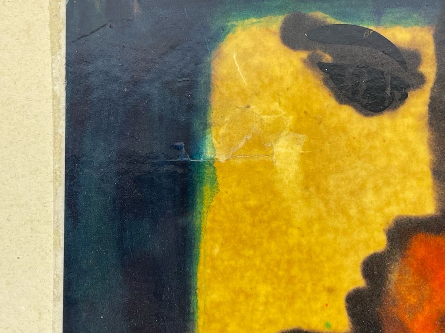 Original Stella Popowski Abstract Artwork With Artist Notes Titled 'It Doesn't Matter Who's Right But What's Right' 8 X 11 [Photo 5]